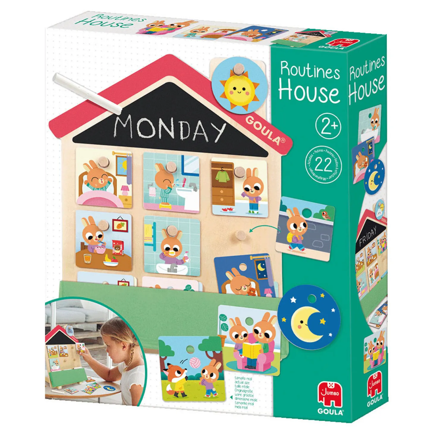 Jumbo Routines House Educatief Houten Spel