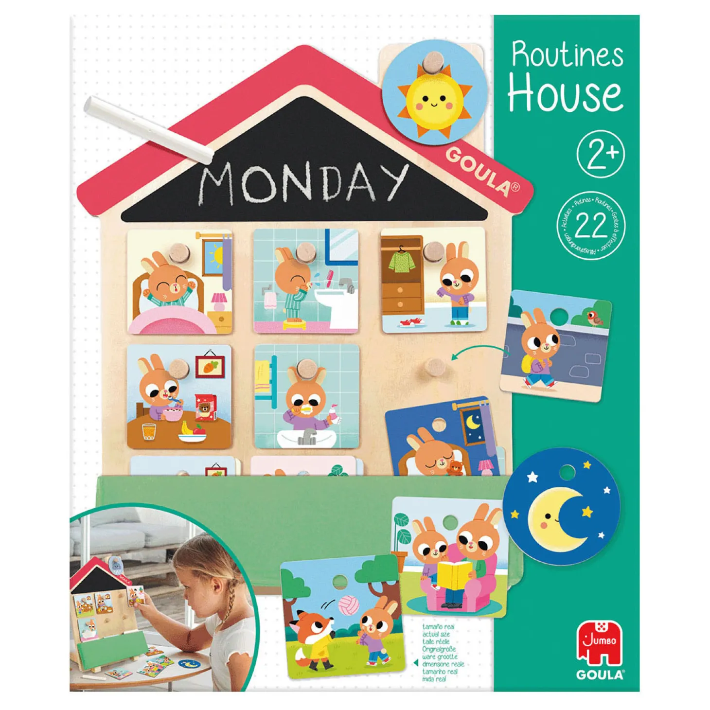 Jumbo Routines House Educatief Houten Spel