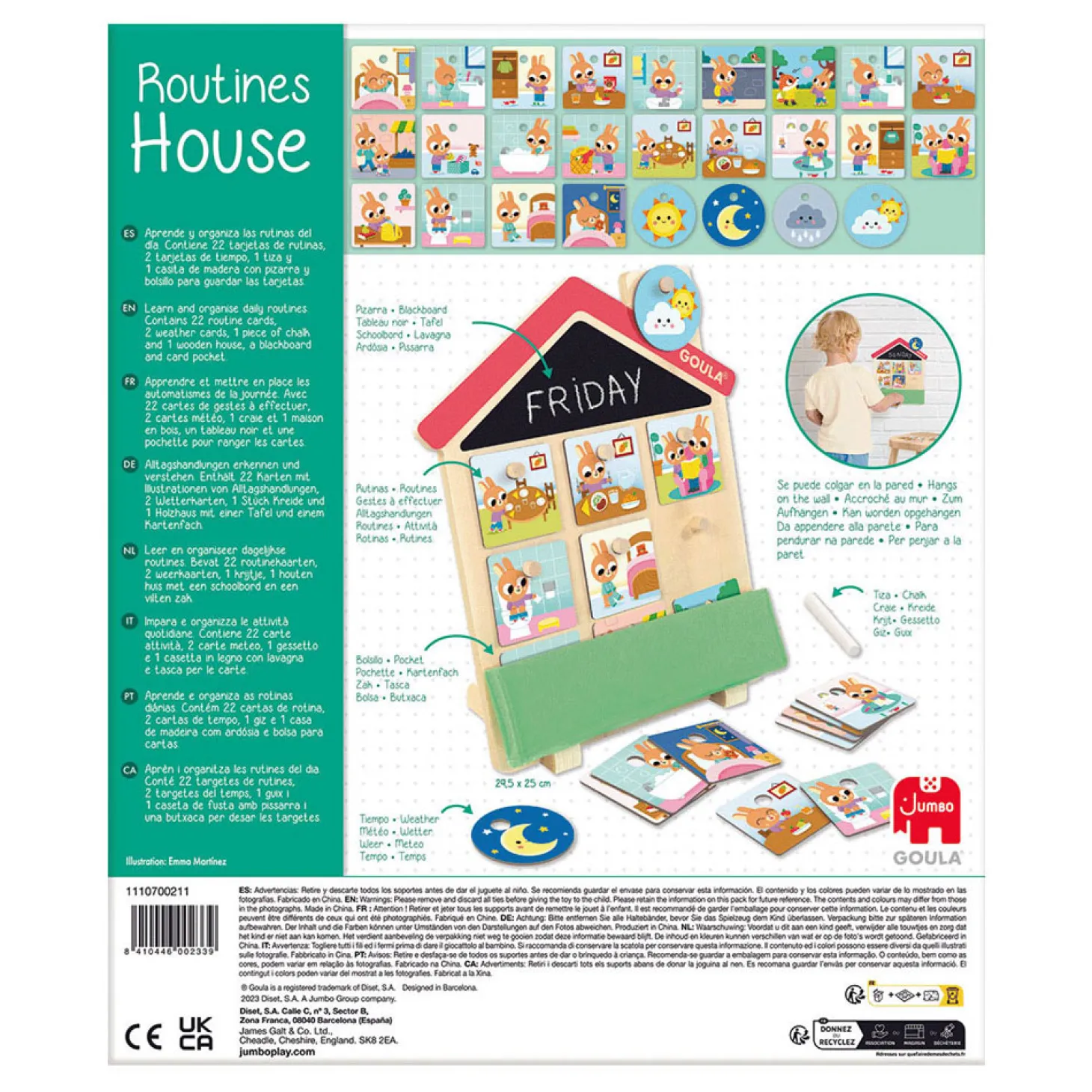 Jumbo Routines House Educatief Houten Spel
