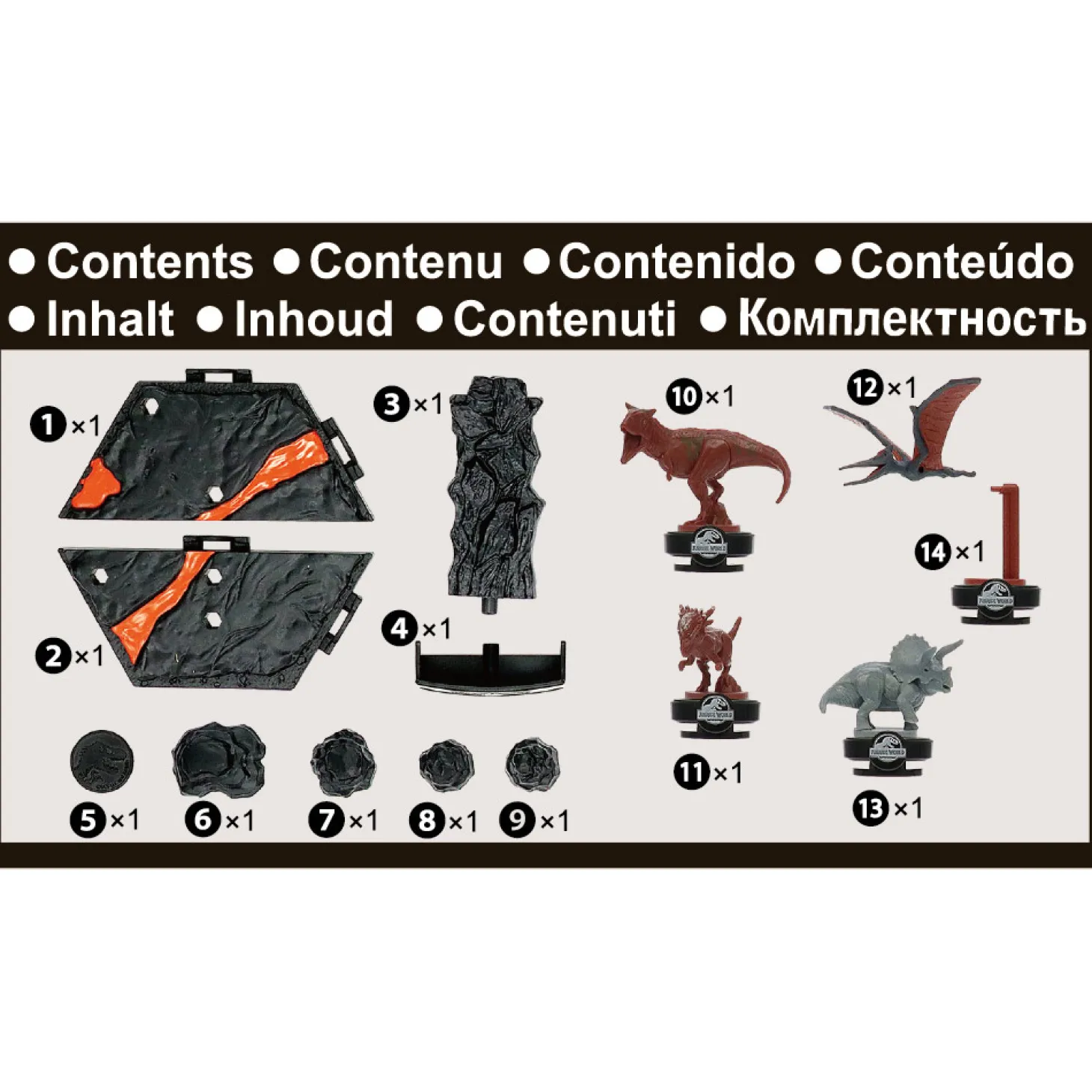 Jurassic World Volcano Quake Balansspel