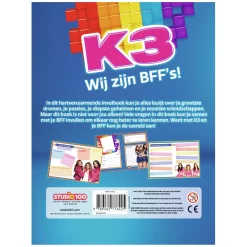 K3 BFF Invulboek