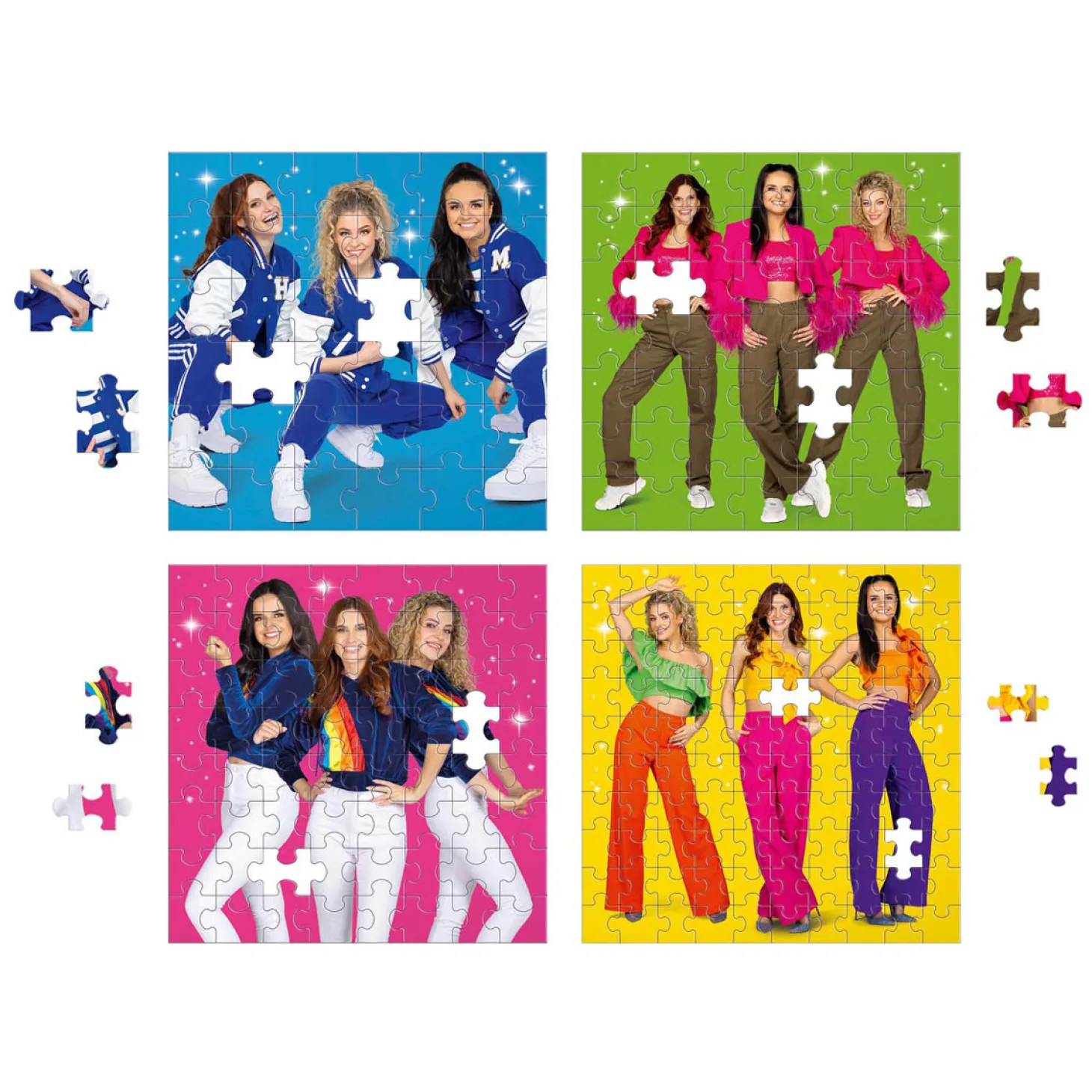 K3 4in1 Puzzel - Sterretjes