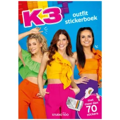 K3 Outfit Stickerboek