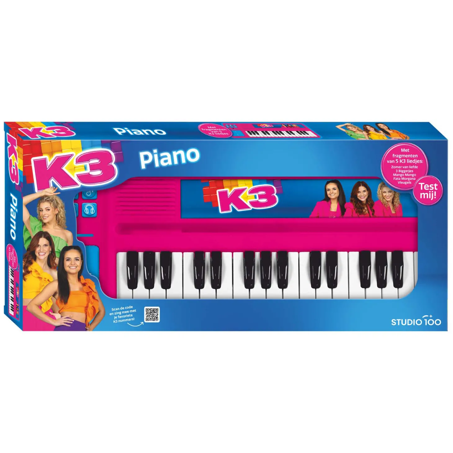 K3 Piano met 5 K3 Liedjes