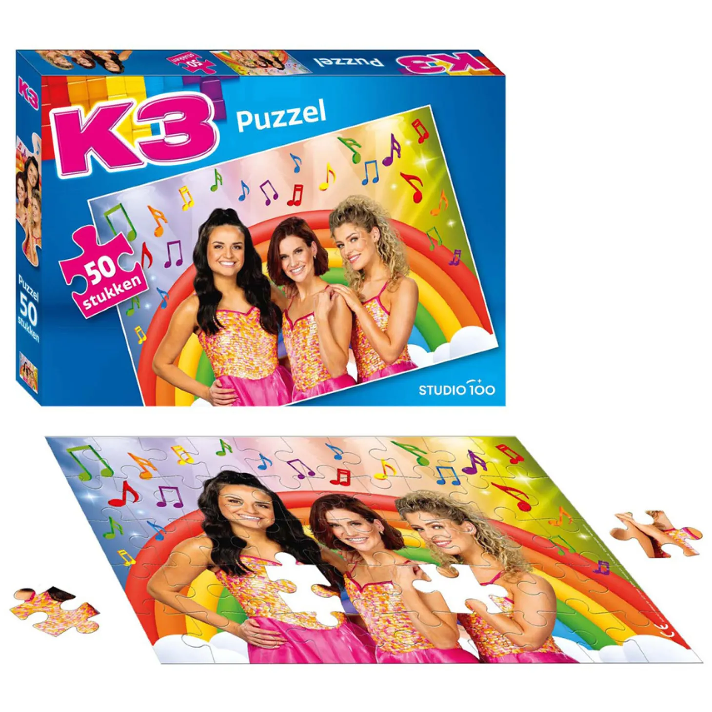 K3 Puzzel - Zeemeerminjurk, 50st.