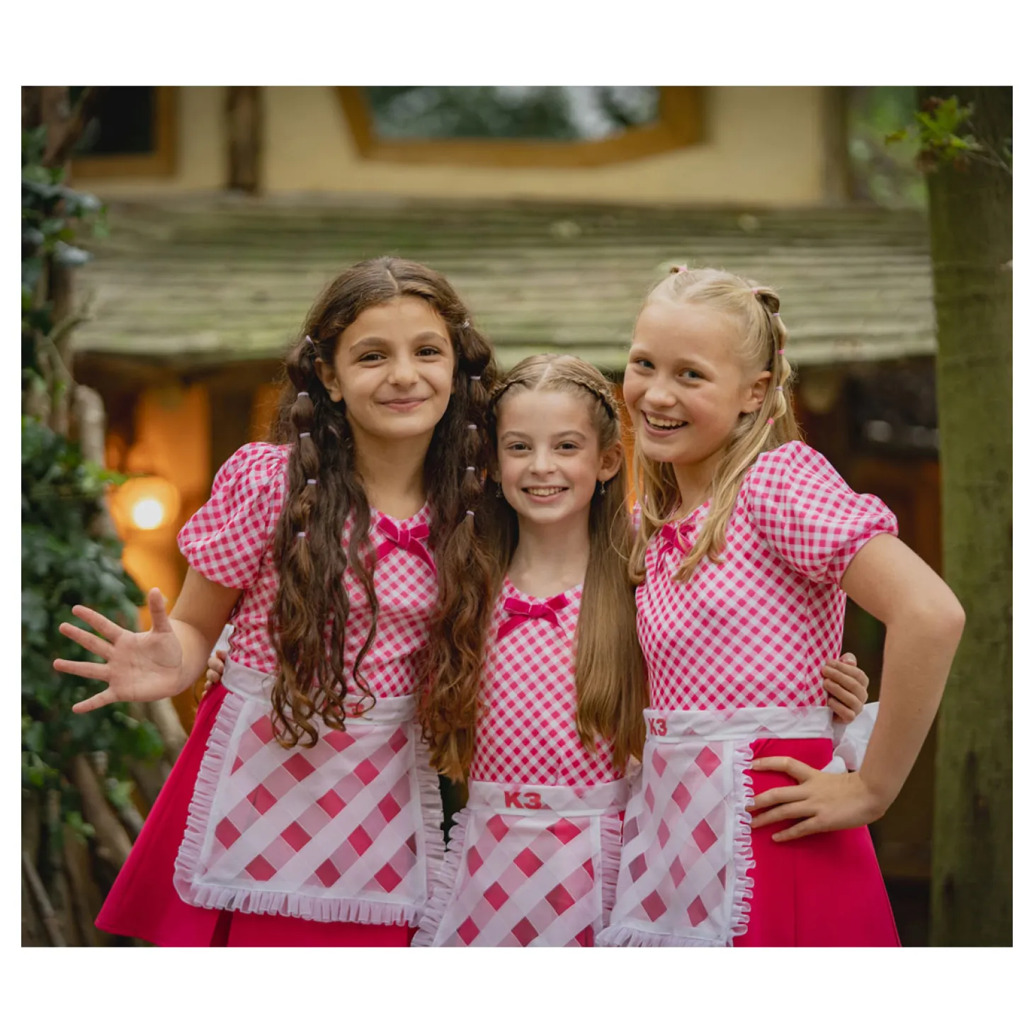 K3 Verkleedjurk - 3 Biggetjes, 9-11 jaar