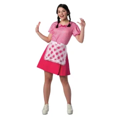 K3 Verkleedjurk voor Volwassenen - 3 biggetjes, maat 38