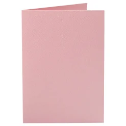 Kaarten Lichtroze 10,5x15cm, 10st.