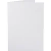 Kaarten Wit 225gr, 10st.