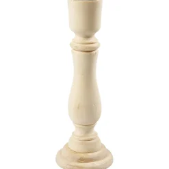 Kandelaar Hout, 16,5cm
