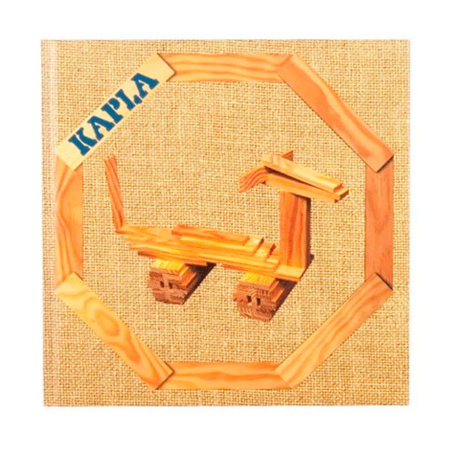 KAPLA, Boek Nr. 4 Bruin: Vrolijke En Eenvoudige Dieren