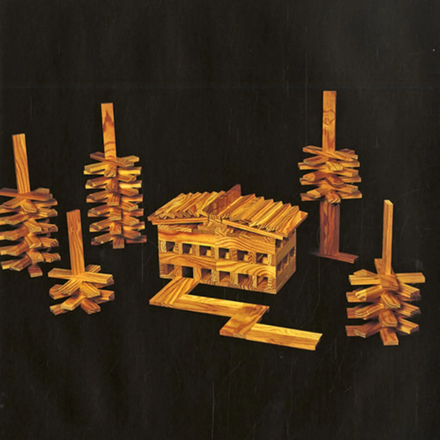 KAPLA, Boek Nr. 3 Groen: Eenvoudige Bouwwerken