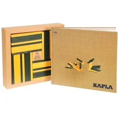 KAPLA, Boekje met 40 Gele en Groene Plankjes