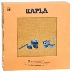 KAPLA, Boekje met 40 Licht- en Donkerblauwe Plankjes