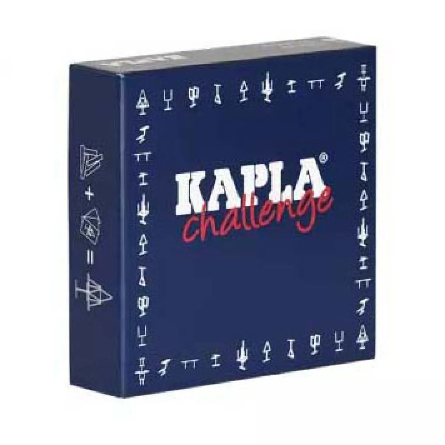 KAPLA Challenge Spaans 12 Challenge-kaarten, 16 Blanke Plankjes
