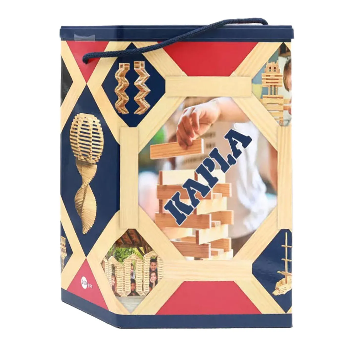 KAPLA, Doos 200 Blanke Plankjes