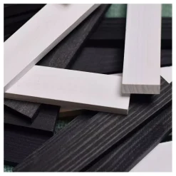 KAPLA Kist 100 Plankjes - Zwart/Wit