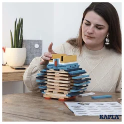 KAPLA Kist Uil - 120 Plankjes