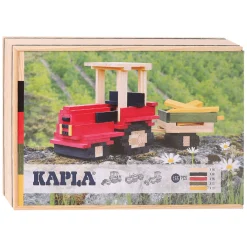 KAPLA, Tractor Koffer met 155 Plankjes