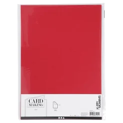 Karton Rood A4 220g, 10st.