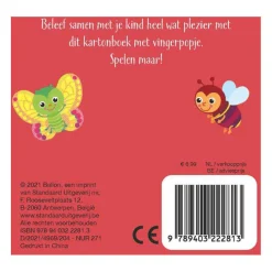Kartonboek met Vingerpopje - Rupsje Heeft Honger