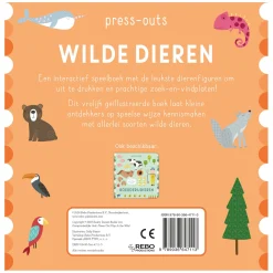 Kartonboek Press-Outs - Wilde Dieren
