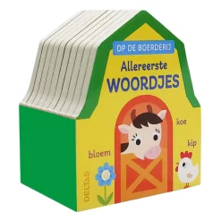 Kartonboekje Allereerste Woordjes Op de boerderij