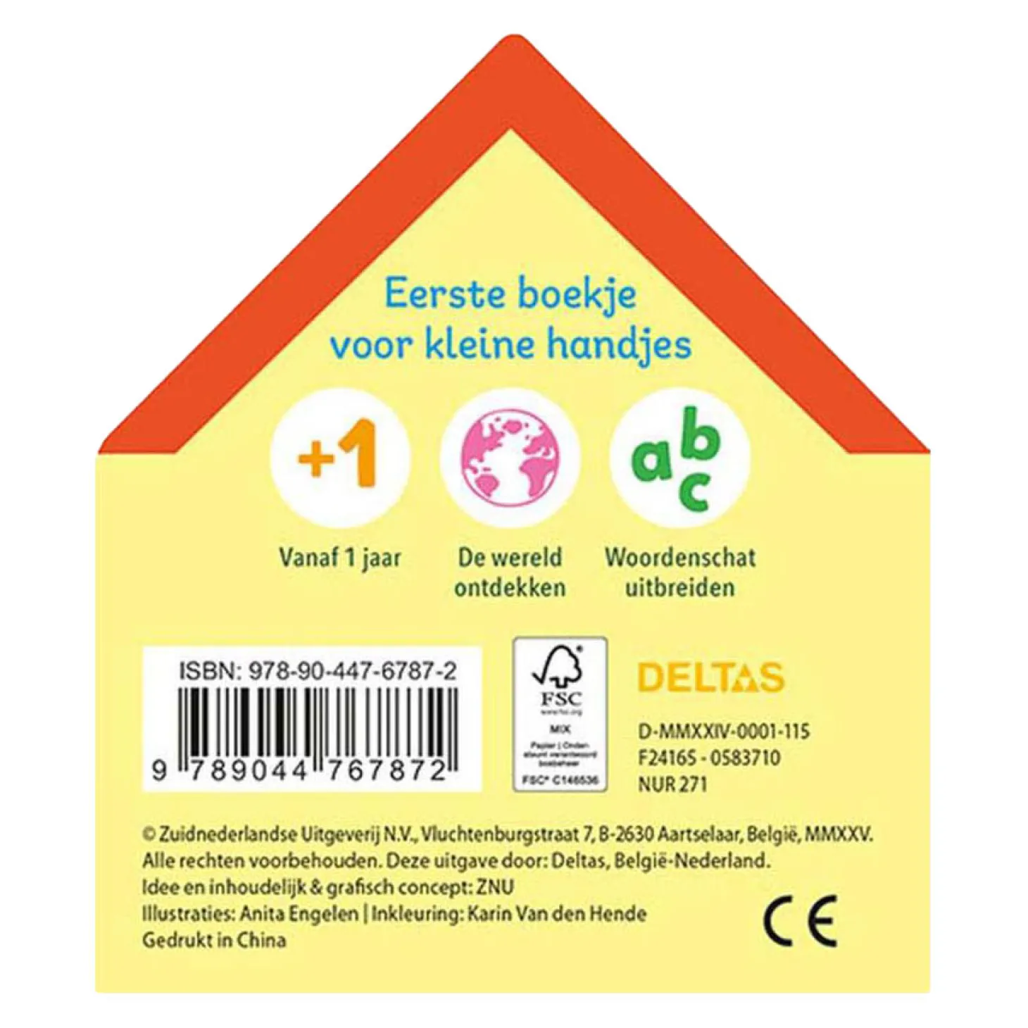 Kartonboekje Allereerste woordjes Mijn huis