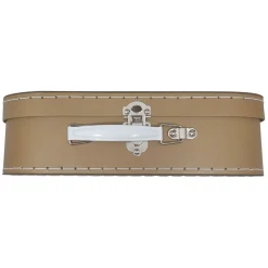 Kartonnen Koffer Set Bruin, 3st.