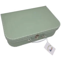 Kartonnen Koffer Set Groen, 3st.