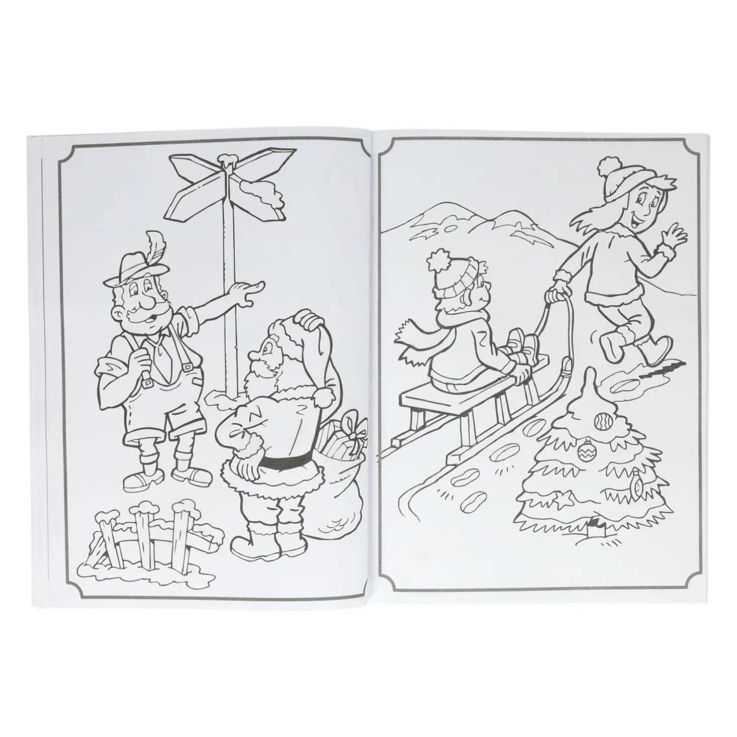 Kerst Kleurboek, 48 pag.