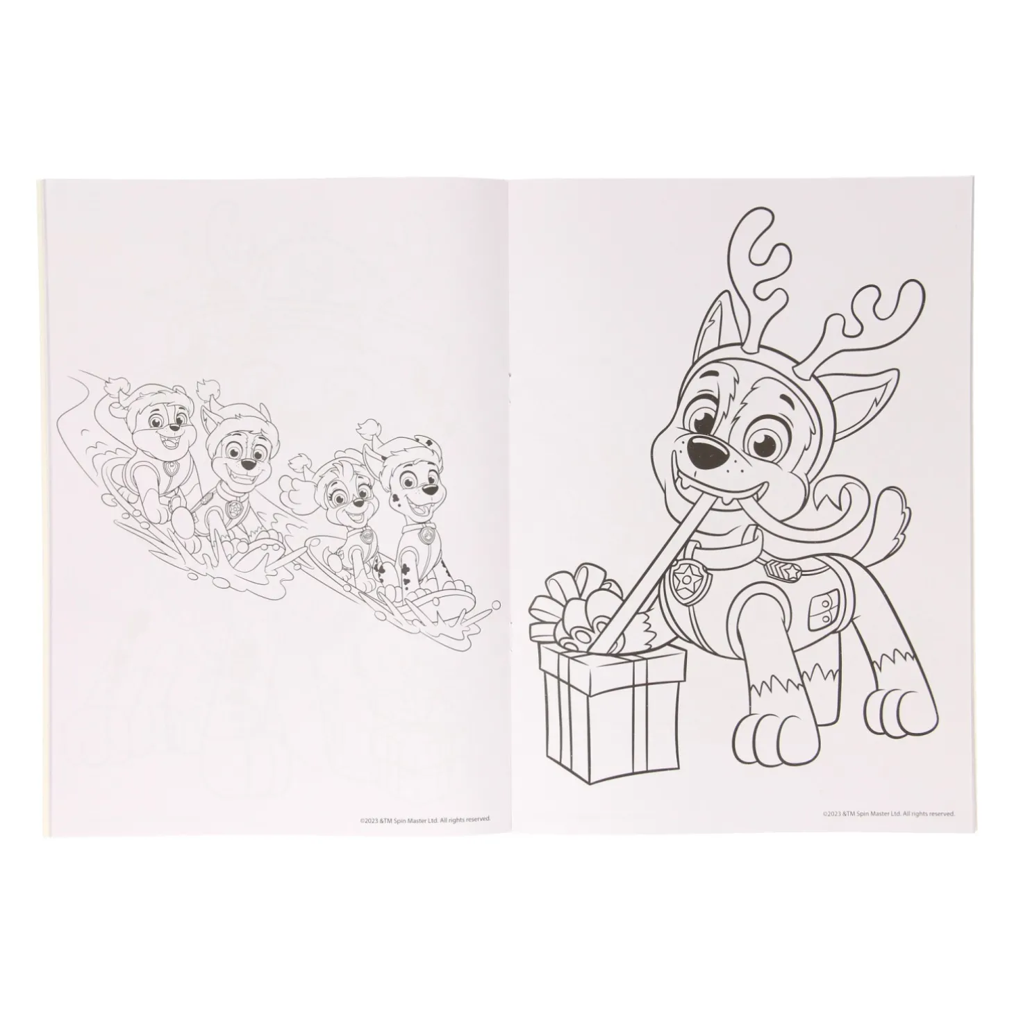 Kerst Kleurboek PAW Patrol + Stickers