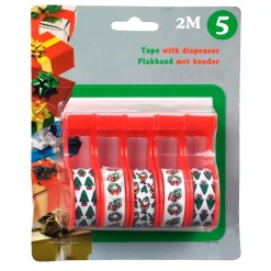 Kerst Plakband, 5st