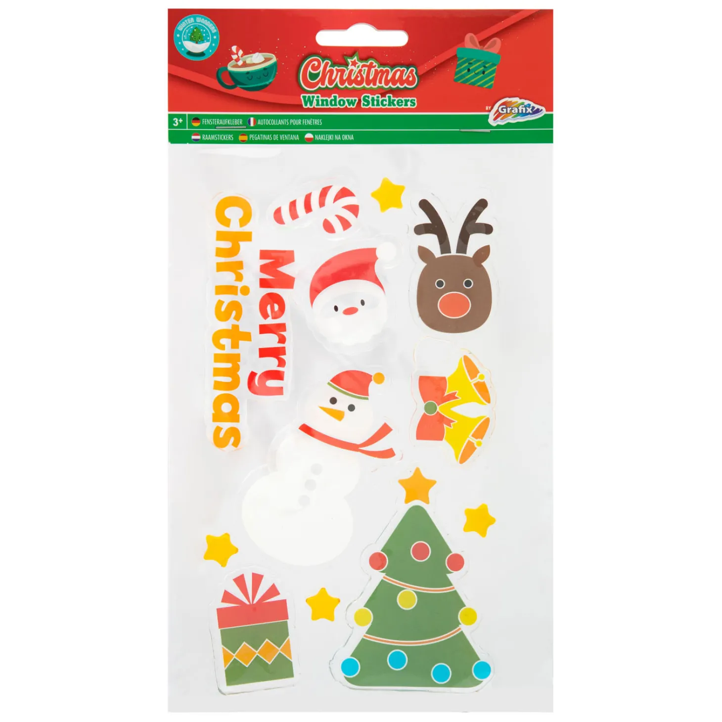 Kerst Raamstickers