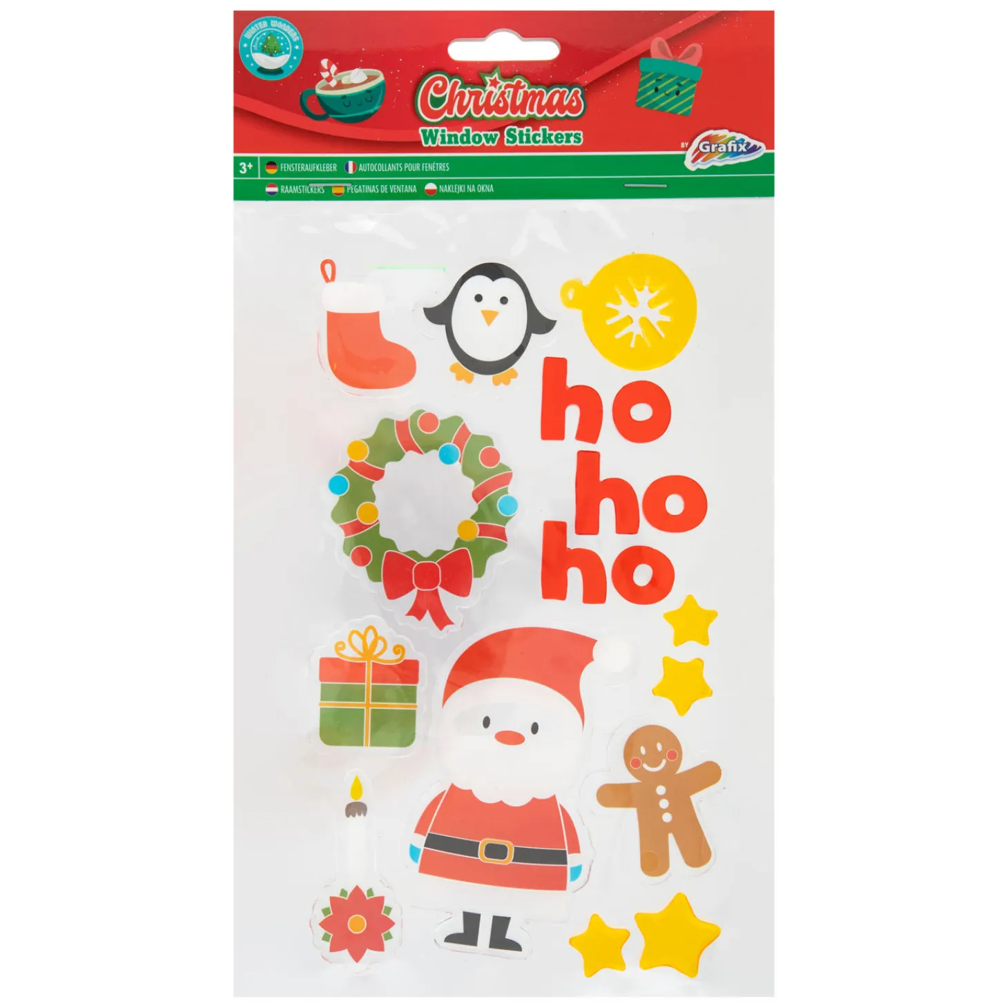 Kerst Raamstickers