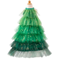 Kerstboomjurk met Haarband - 3-4 Jaar