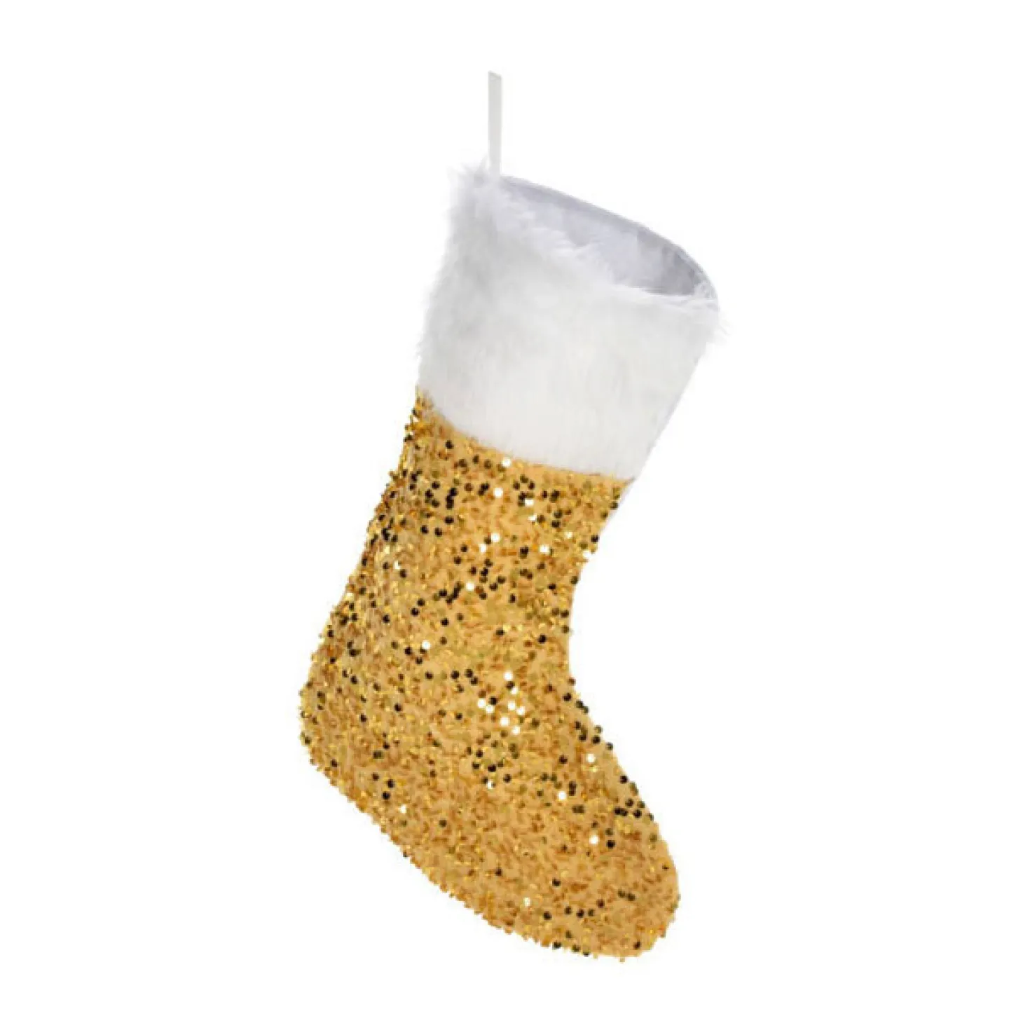 Kerstsok met Pailletten