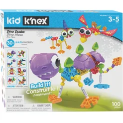 Kid K'Nex Dino Dudes Building Set