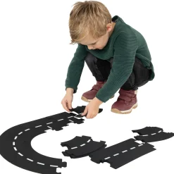 Kids Globe Autobaan Wegdelen, 18dlg.