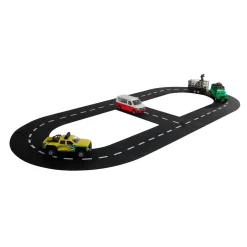 Kids Globe Autobaan Wegdelen, 18dlg.