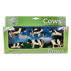 Kids Globe Koeien 1:32, 6st.