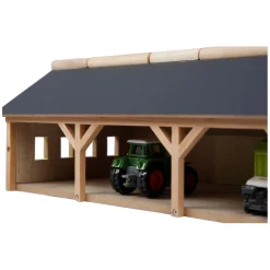 Kids Globe Landbouwloods 3-vaks Klein, 1:87