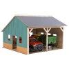 Kids Globe Loods Voor 2 Tractoren, 1:16