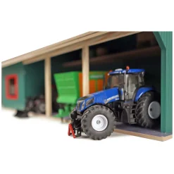 Kids Globe Loopstal met Berging en Weiland 1:32