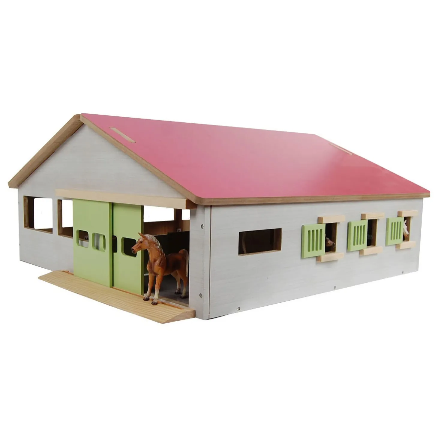 Kids Globe Luxe Paardenstal 1:32