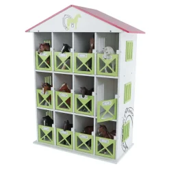 Kids Globe Paarden Opbergbox met 12 Boxen