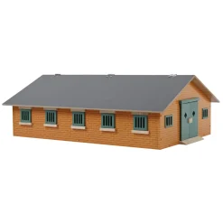 Kids Globe Paardenstal Hout Met 9 Paardenboxen 1:32