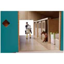 Kids Globe Paardenstal met 7 boxen, 1:24