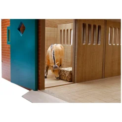 Kids Globe Paardenstal met 7 boxen, 1:24