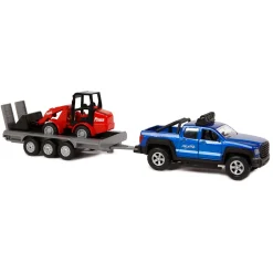 Kids Globe Terreinwagen met Aanhanger en Shovel, 30cm